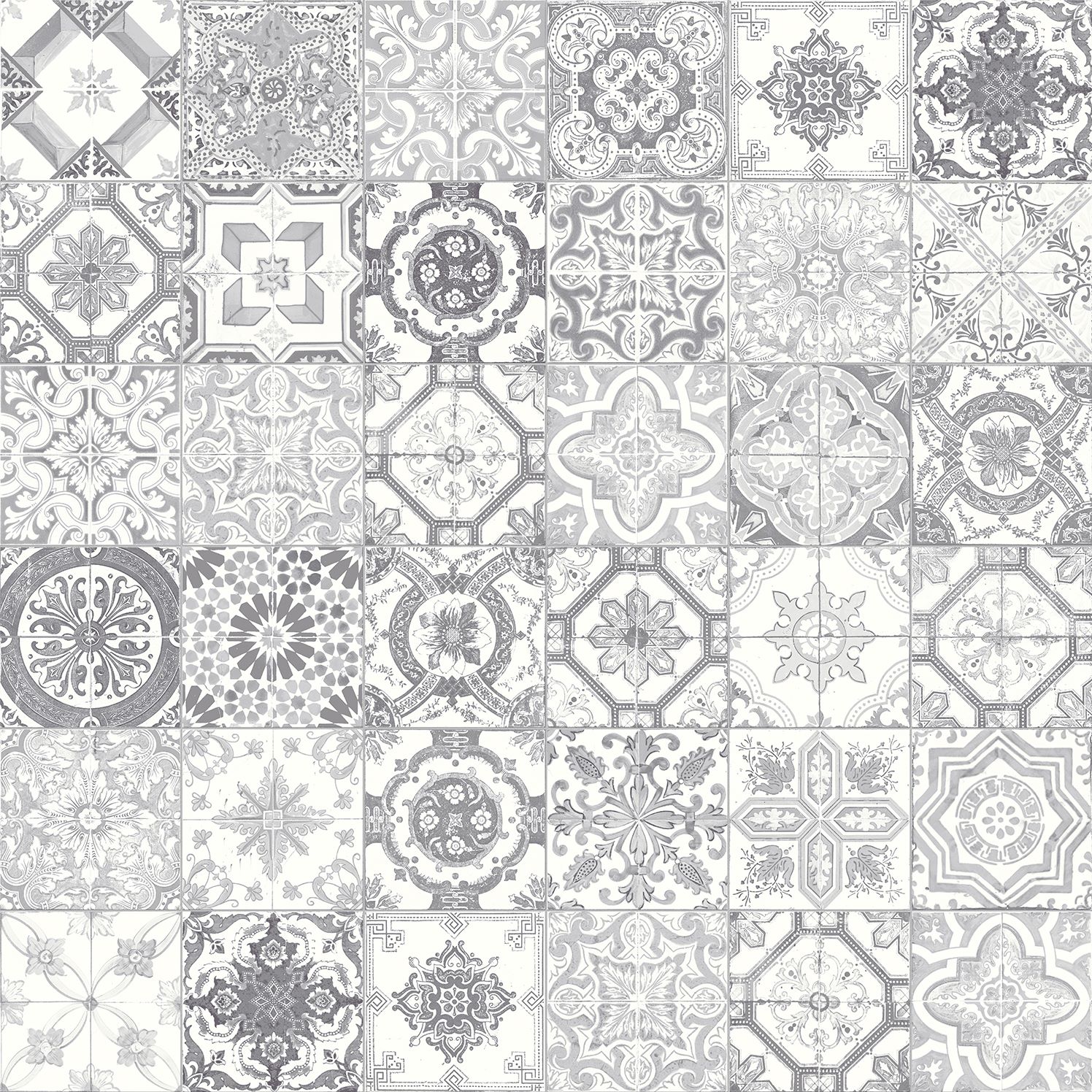 Marrakesh Grey Matte Mix 8x8 2 | Ren-Tile (Reinassance)
