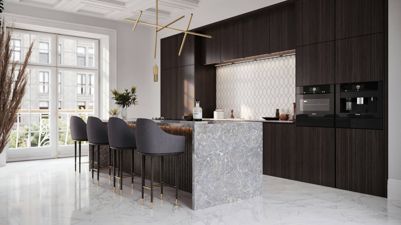 Luxury Milano Statuario 24x48 2 | Ren-Tile (Reinassance)