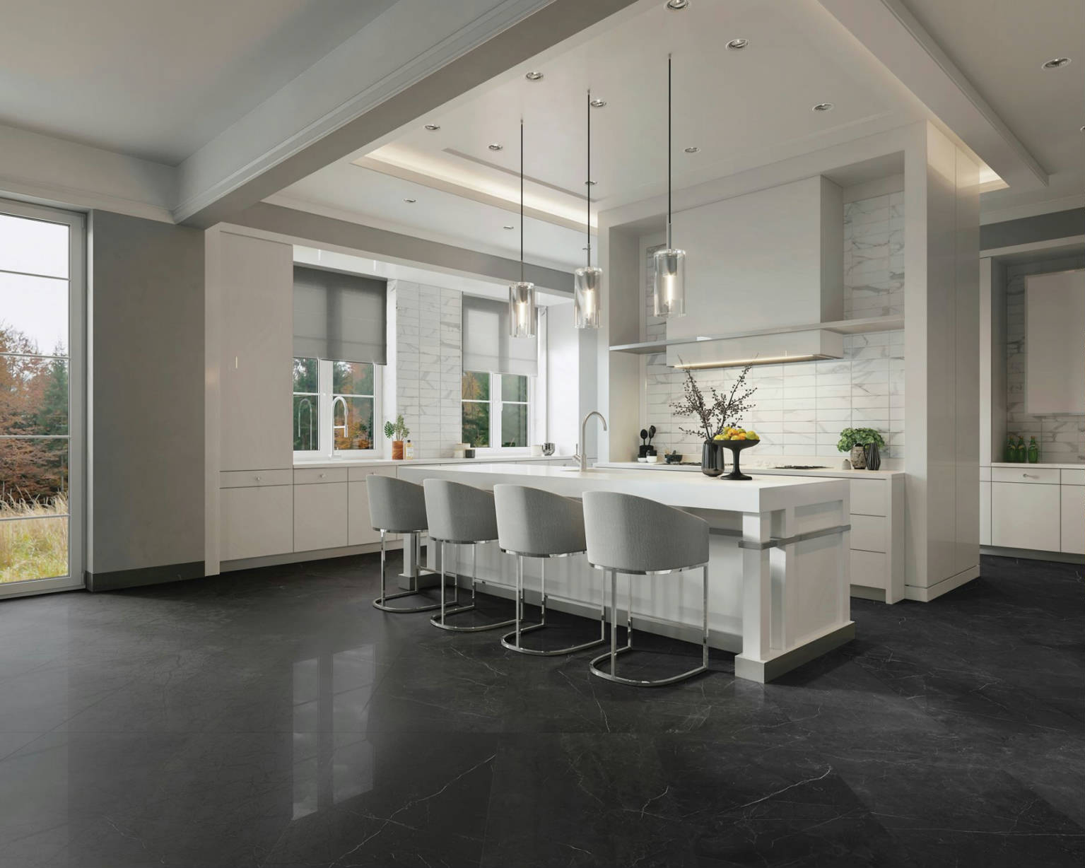 Luxury Tivoli Nero | Ren-Tile (Reinassance)