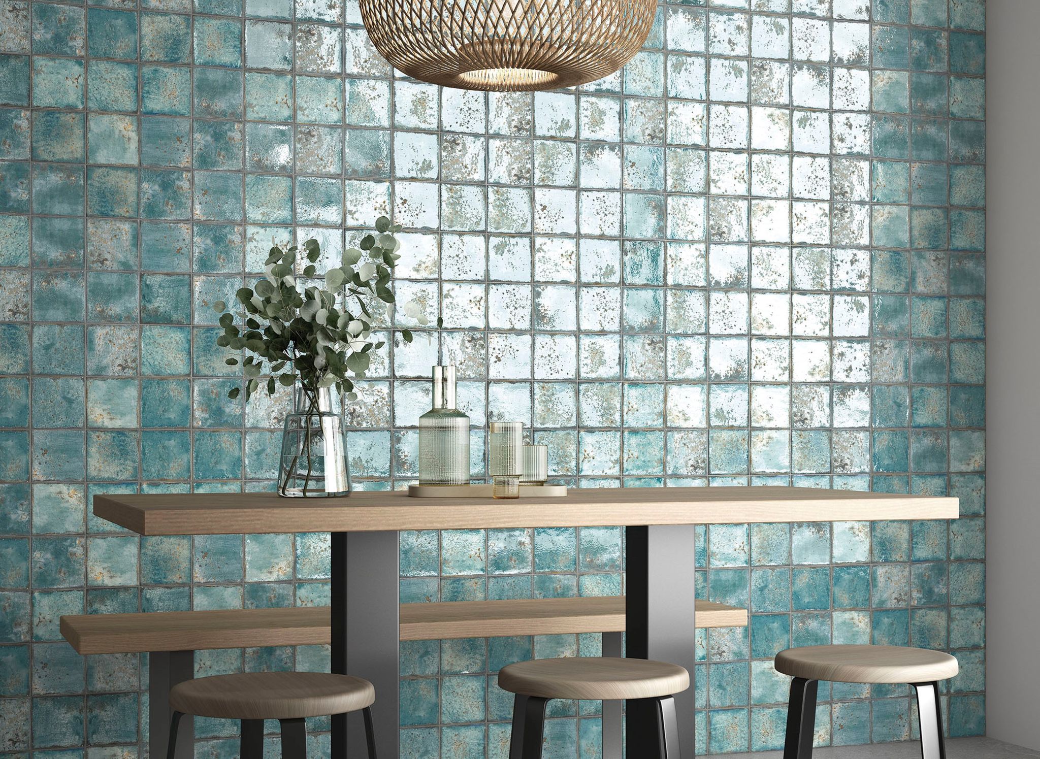 Jamaica Teal 5x5 | Ren-Tile (Reinassance)