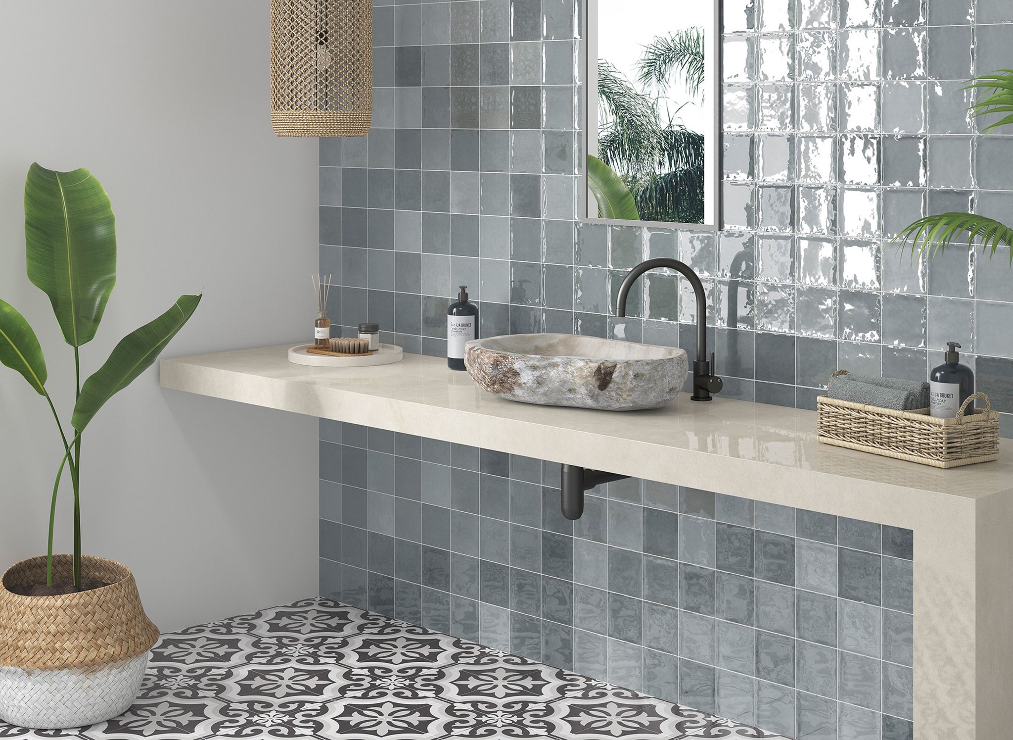 Morocco Grey 5x5 | Ren-Tile (Reinassance)