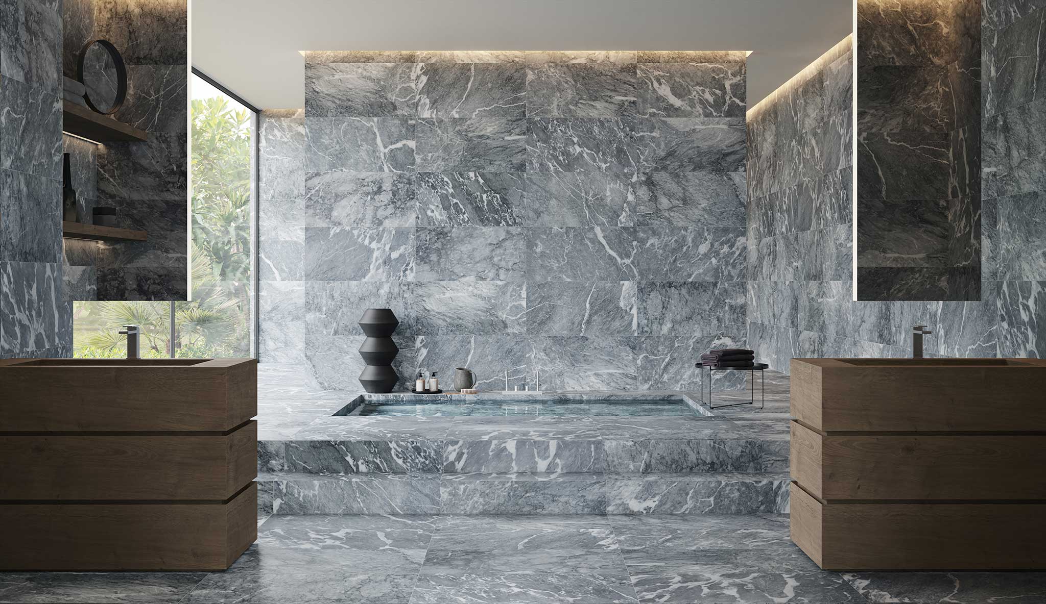 Aqua Intenso 18x36 | Ren-Tile (Reinassance)