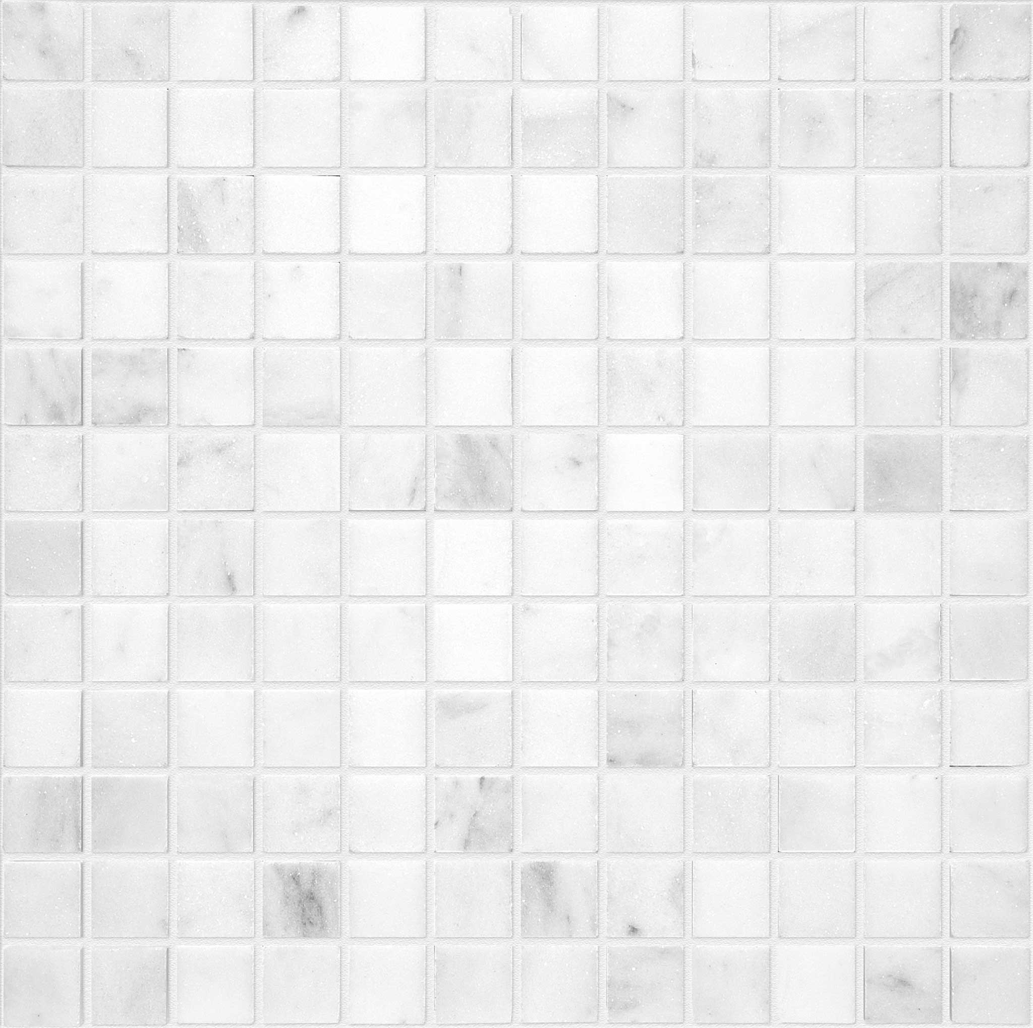 Bianco Venatino 1x1 Polished Mosaic | Ren-Tile (Reinassance)