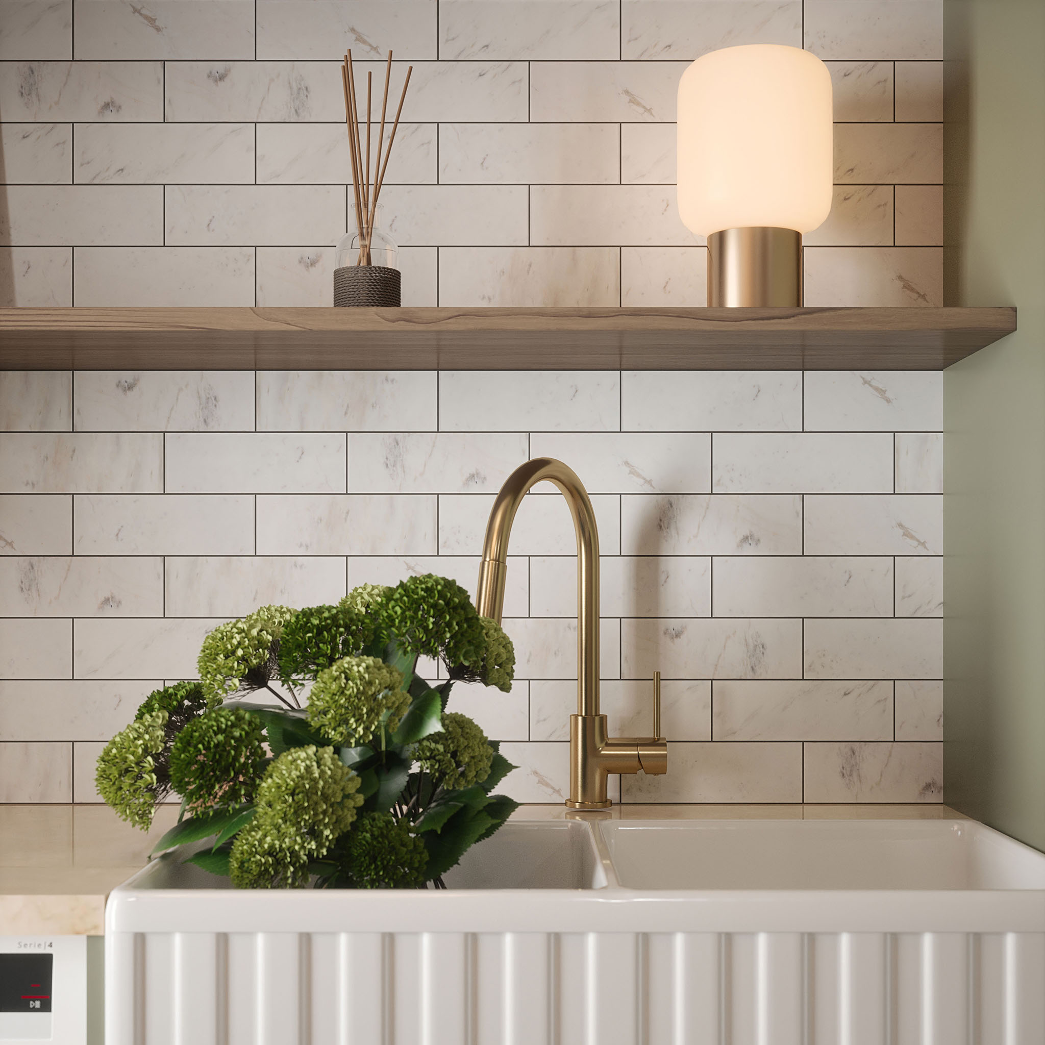 Camellia Field Tile | Ren-Tile (Reinassance)