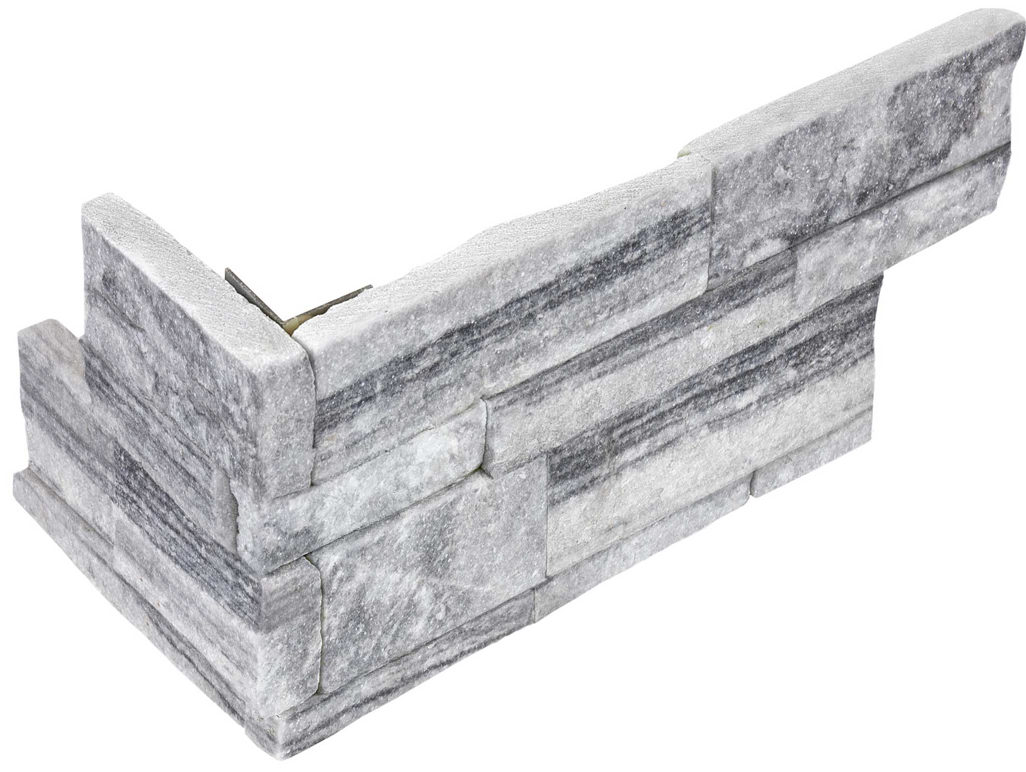 Ledger Stone 6x18 Assembled Corner | Ren-Tile (Reinassance)