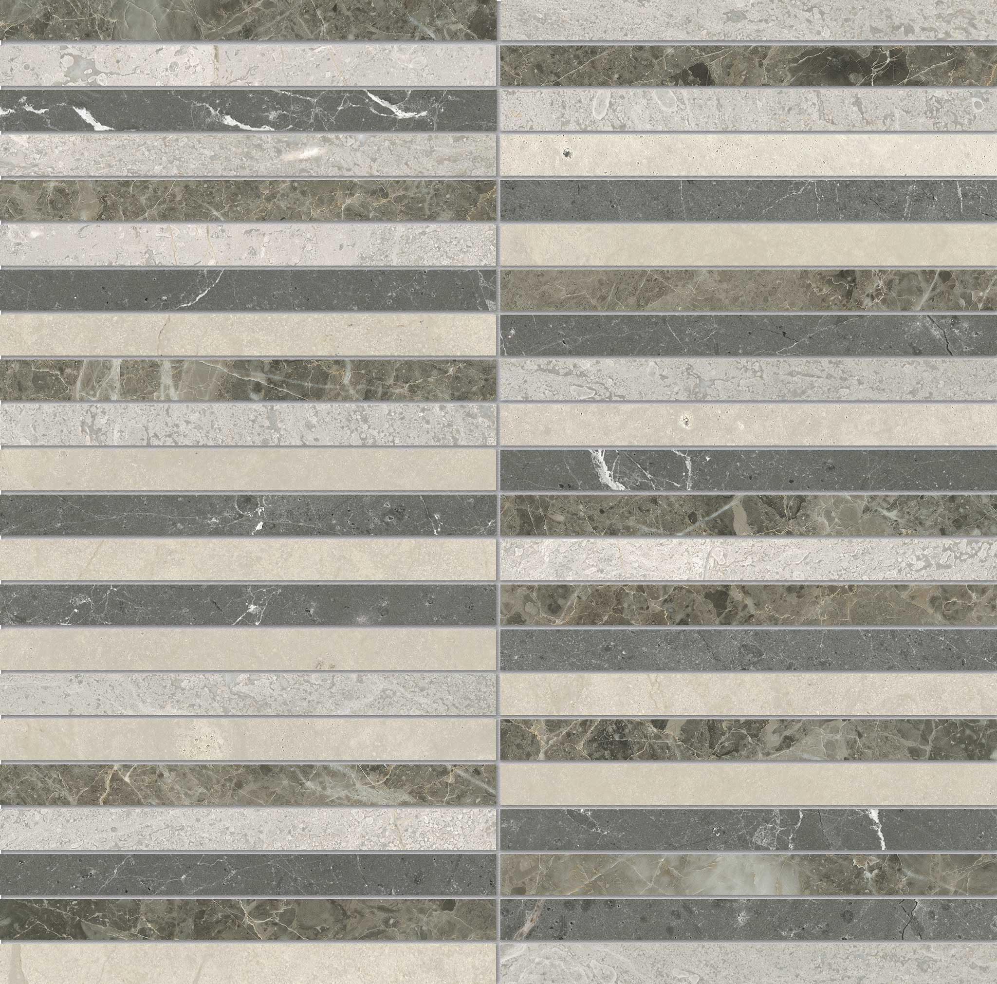 Utopio .5x6 Stacked Terra Mosaic | Ren-Tile (Reinassance)