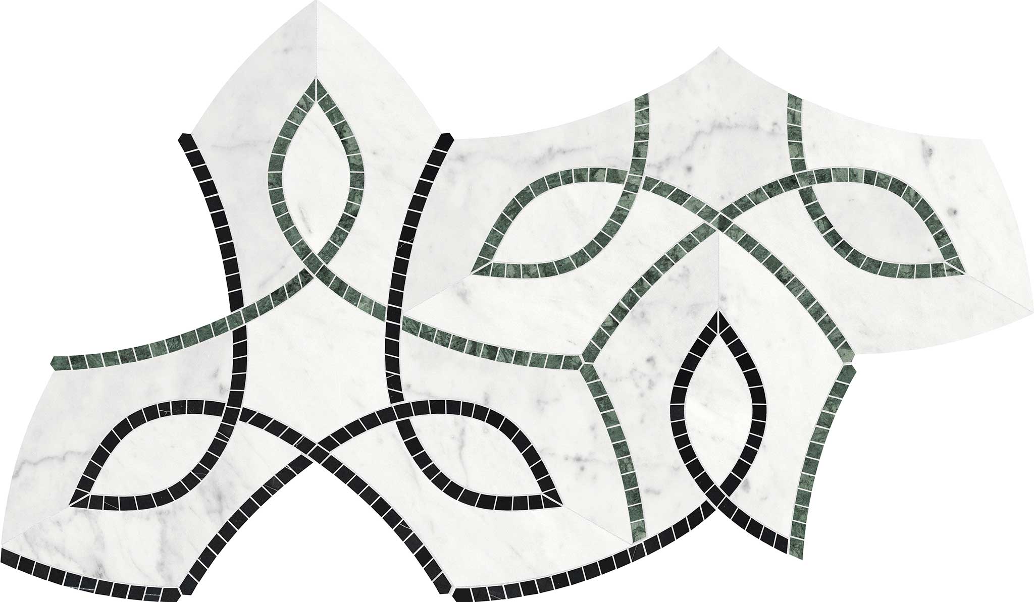 Utopio Vine Pine Mosaic | Ren-Tile (Reinassance)