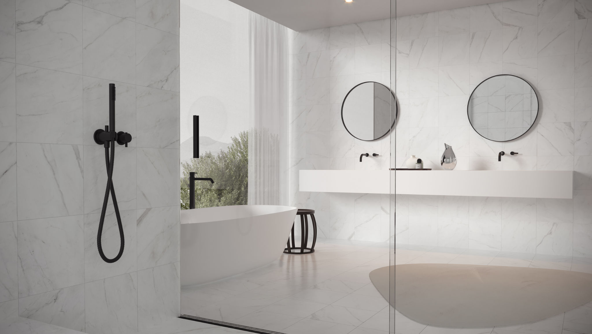 Altezza 13x13 Carrara | Ren-Tile (Reinassance)