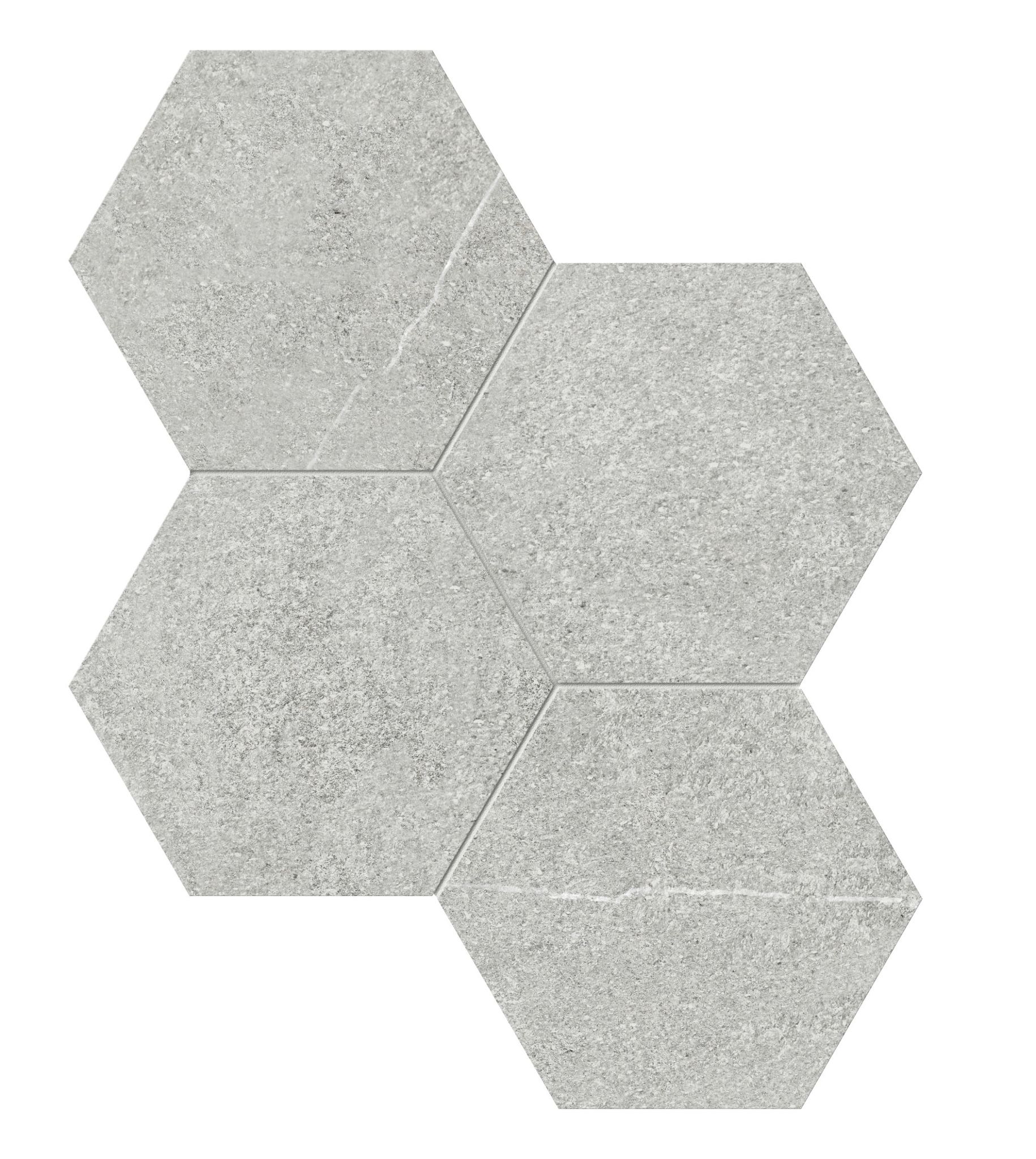 Mjork 6 Hex Ash | Ren-Tile (Reinassance)