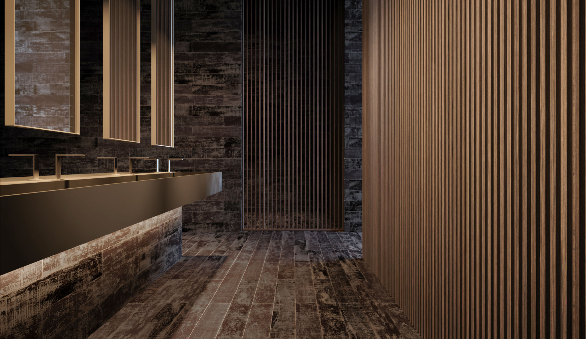 Muskoka 6x36 Charred | Ren-Tile (Reinassance)
