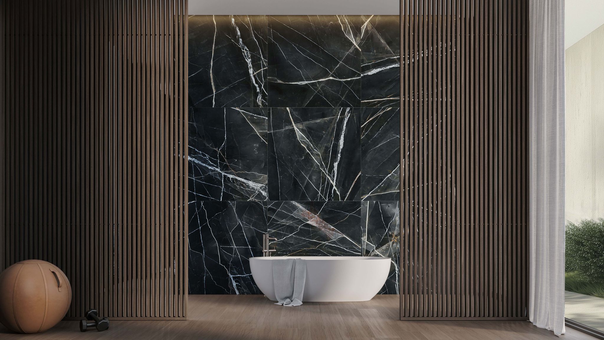 Royal Stoneworks REGAL BLACK VEIN 2 | Ren-Tile (Reinassance)