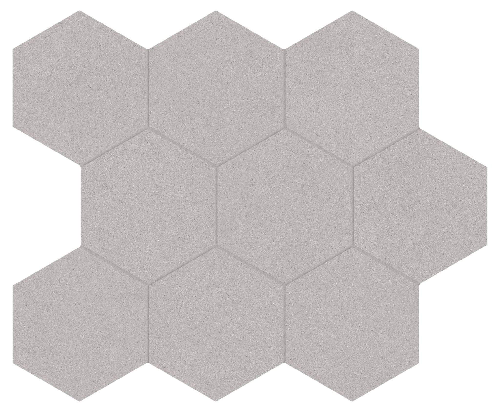 Serena 4" Hex Shale | Ren-Tile (Reinassance)