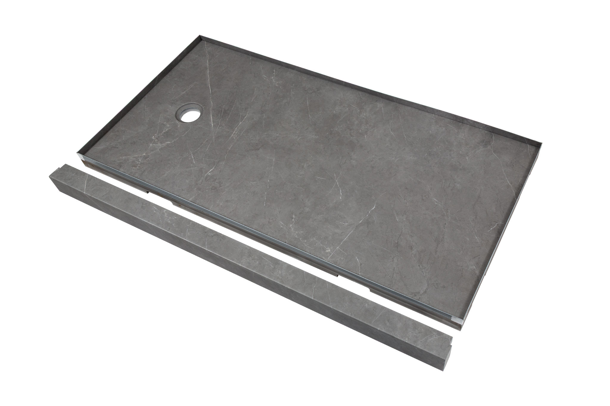 Shower Pan 30x60 Graphite Slate | Ren-Tile (Reinassance)