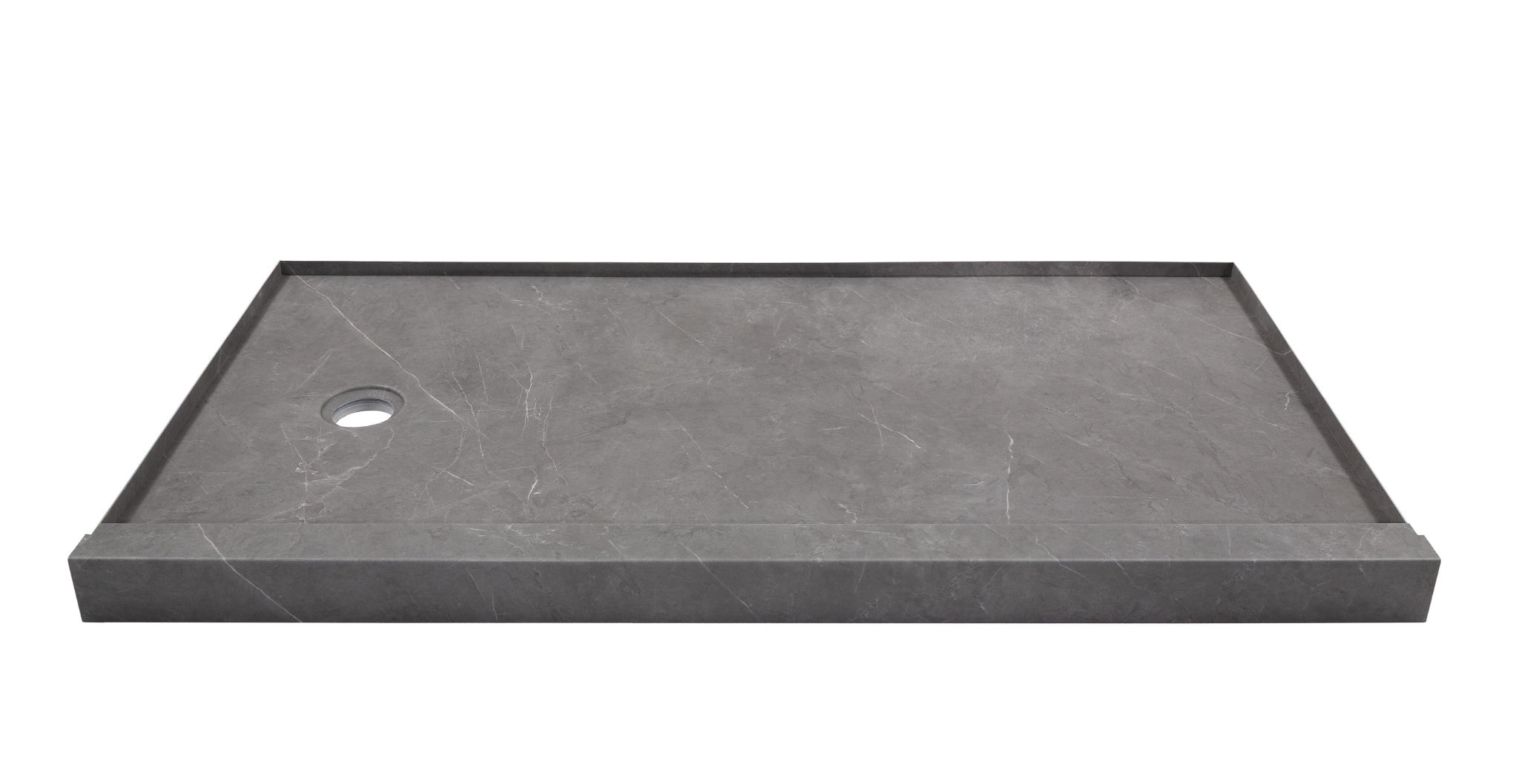 Shower Pan 30x60 Graphite Slate | Ren-Tile (Reinassance)