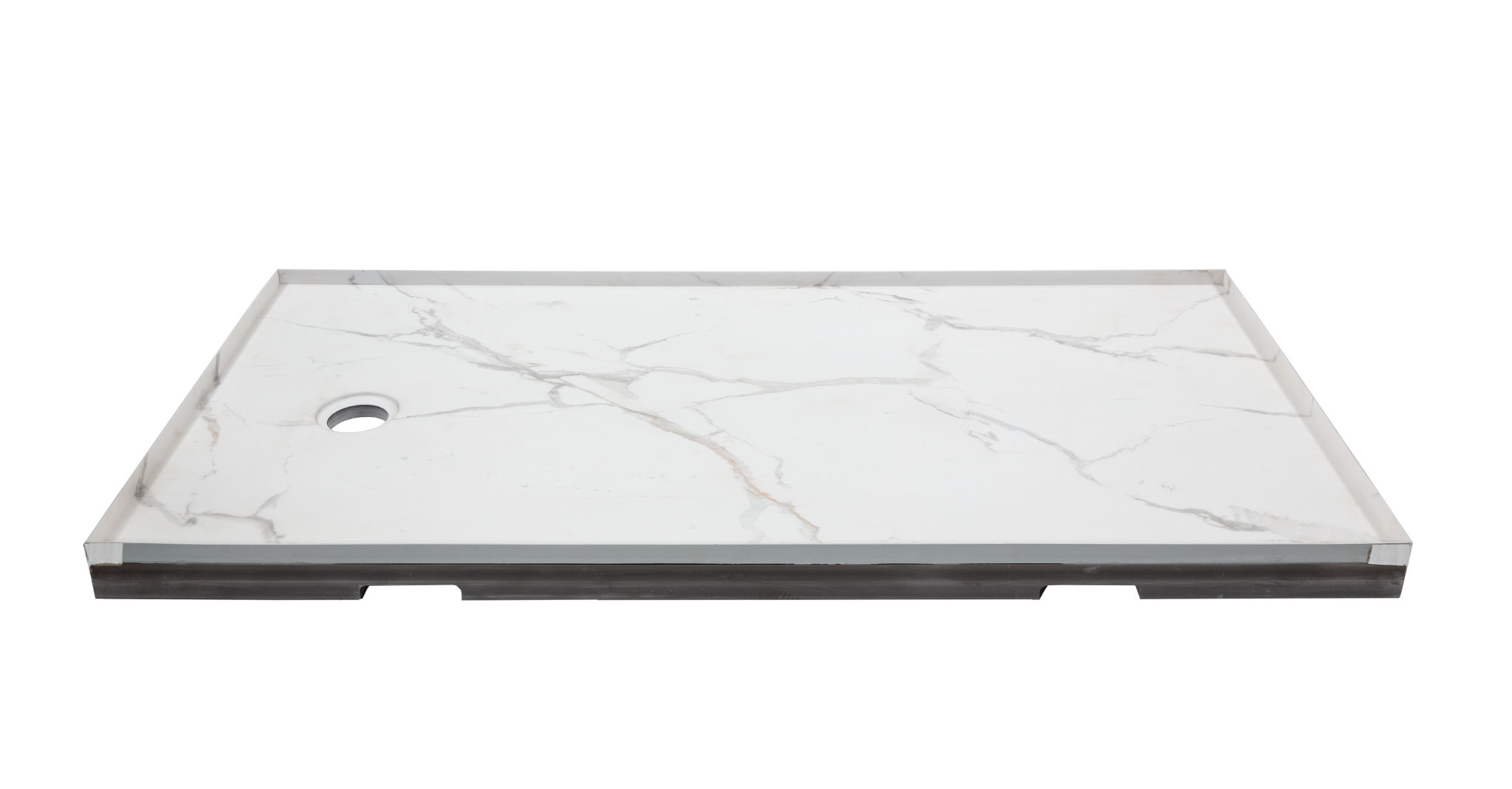 Shower Pan 32x60 Bianco Marble | Ren-Tile (Reinassance)