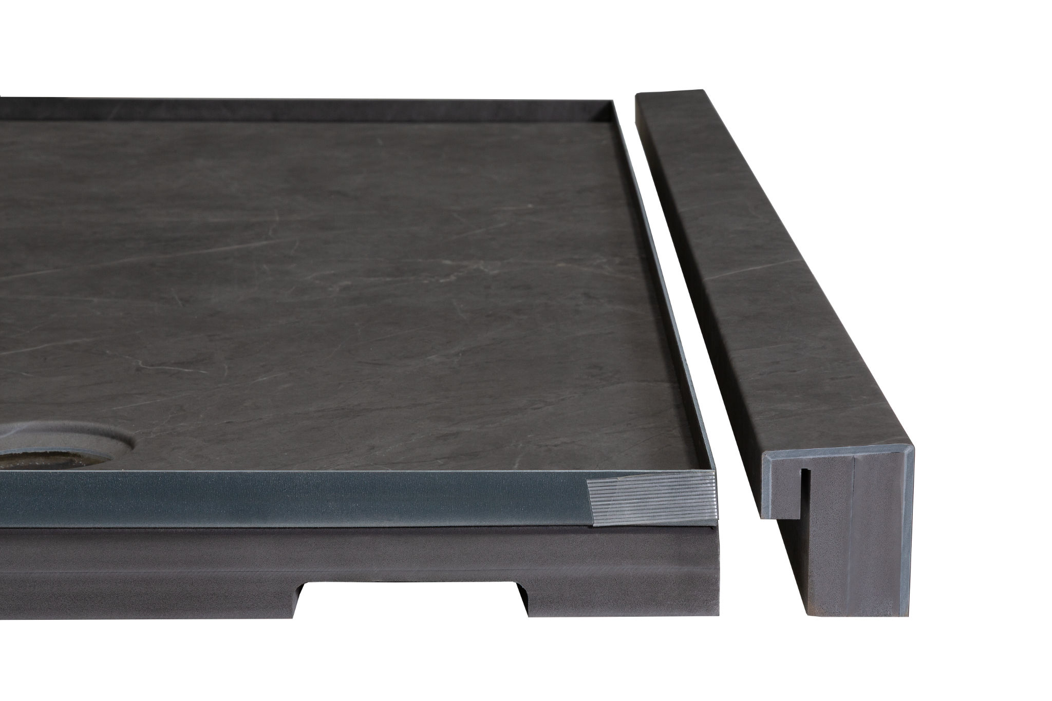 Shower Pan 32x60 Graphite Slate | Ren-Tile (Reinassance)