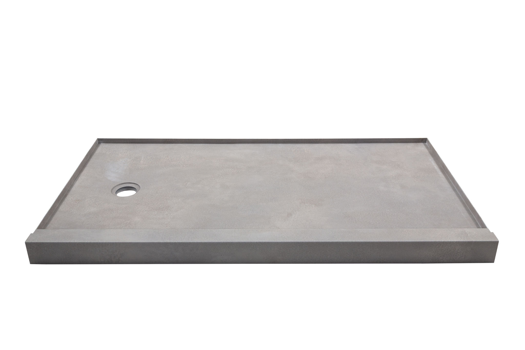 Shower Pan 36x60 Urban Concrete | Ren-Tile (Reinassance)
