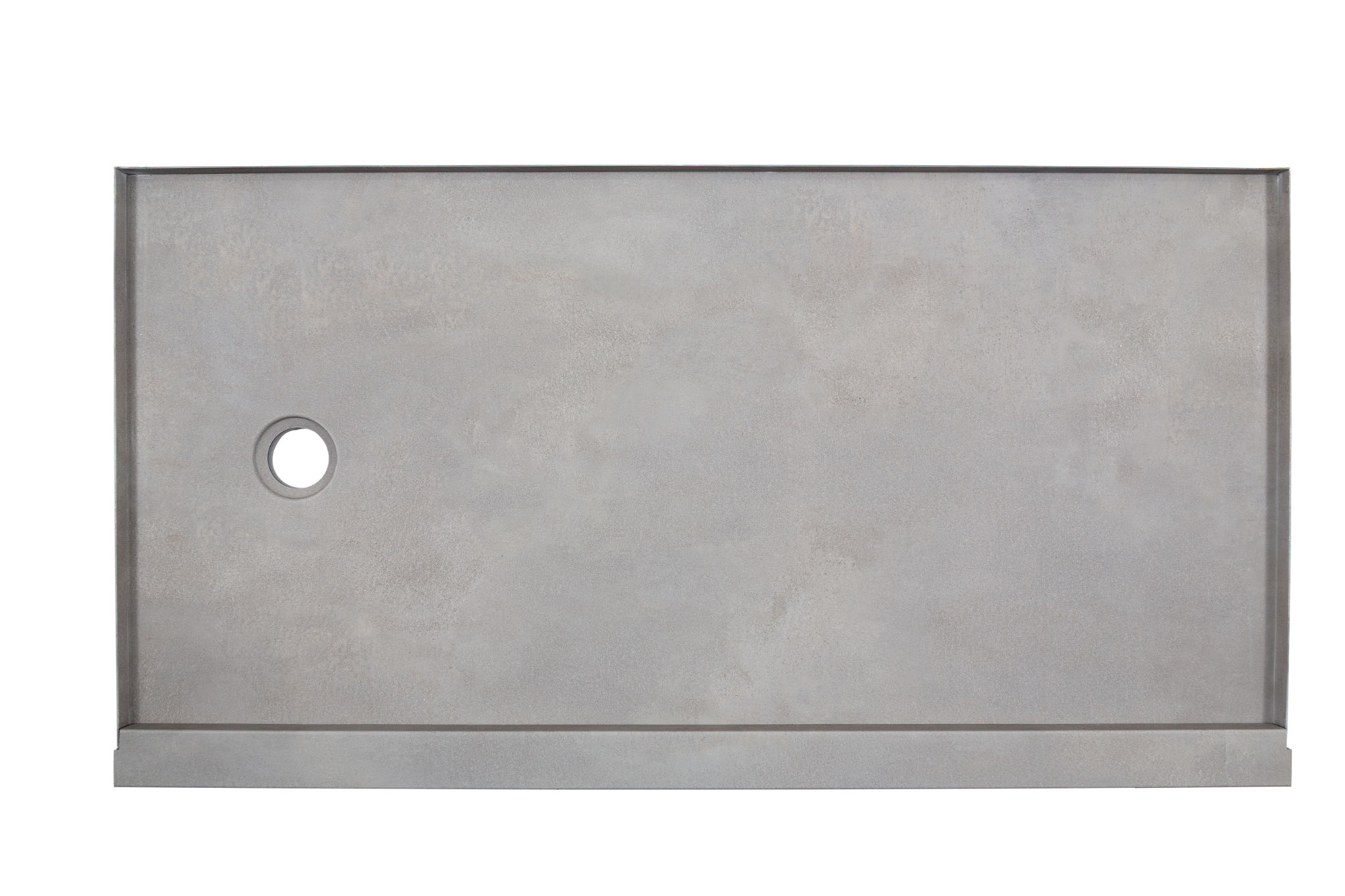 Shower Pan 36x60 Urban Concrete | Ren-Tile (Reinassance)