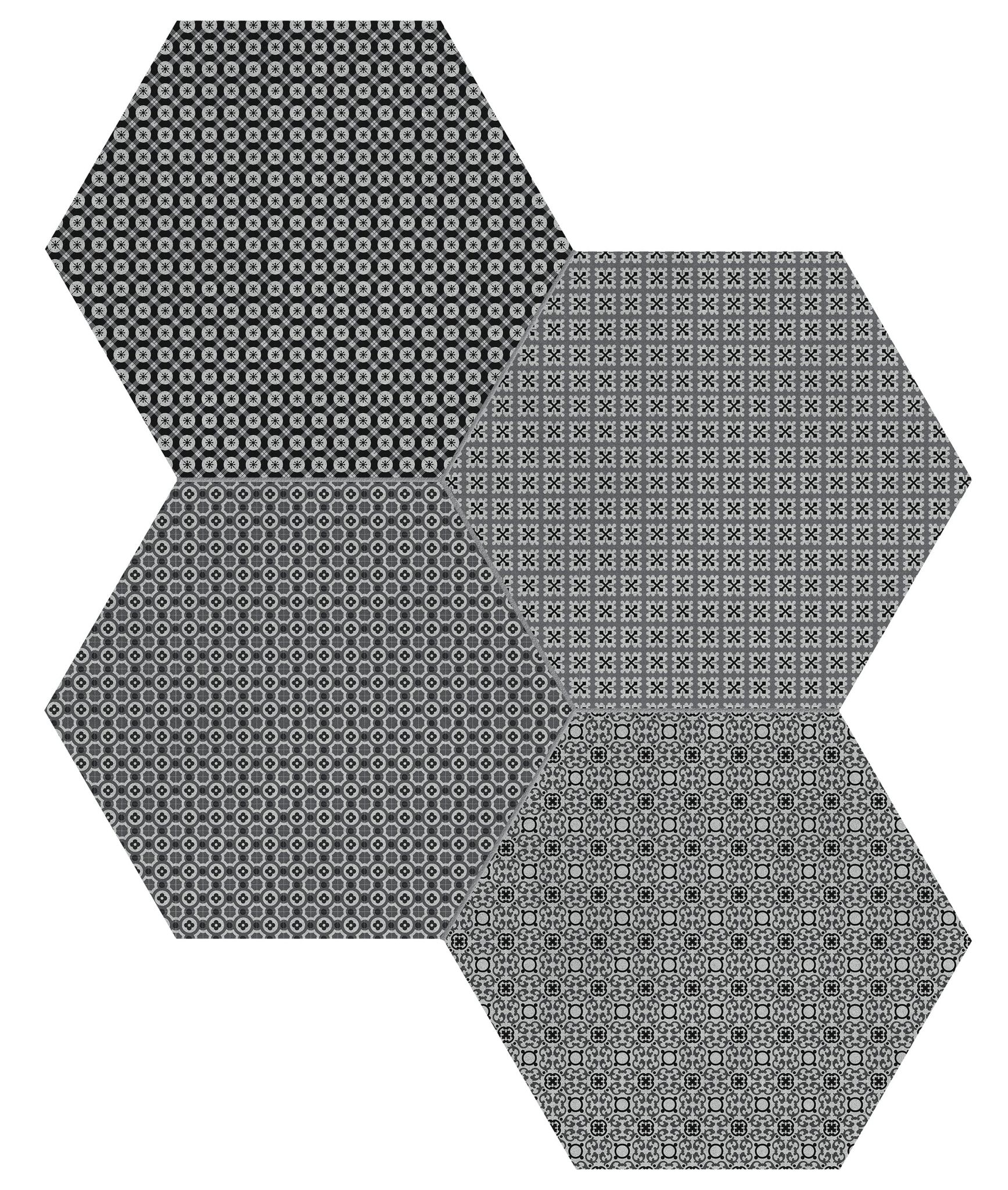 Tapestri 8.5 Silk Blend Hexagon | Ren-Tile (Reinassance)