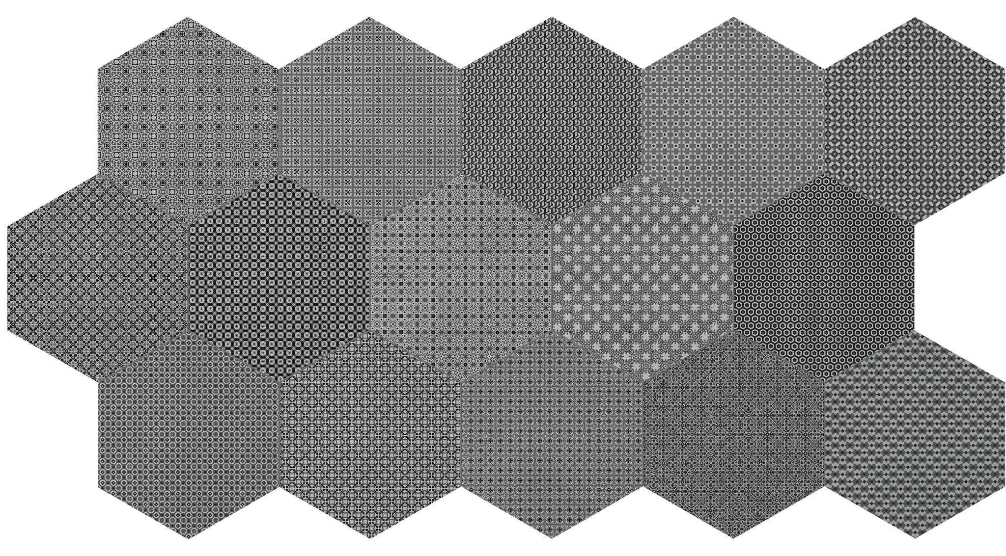 Tapestri 8.5 Silk Blend Hexagon | Ren-Tile (Reinassance)