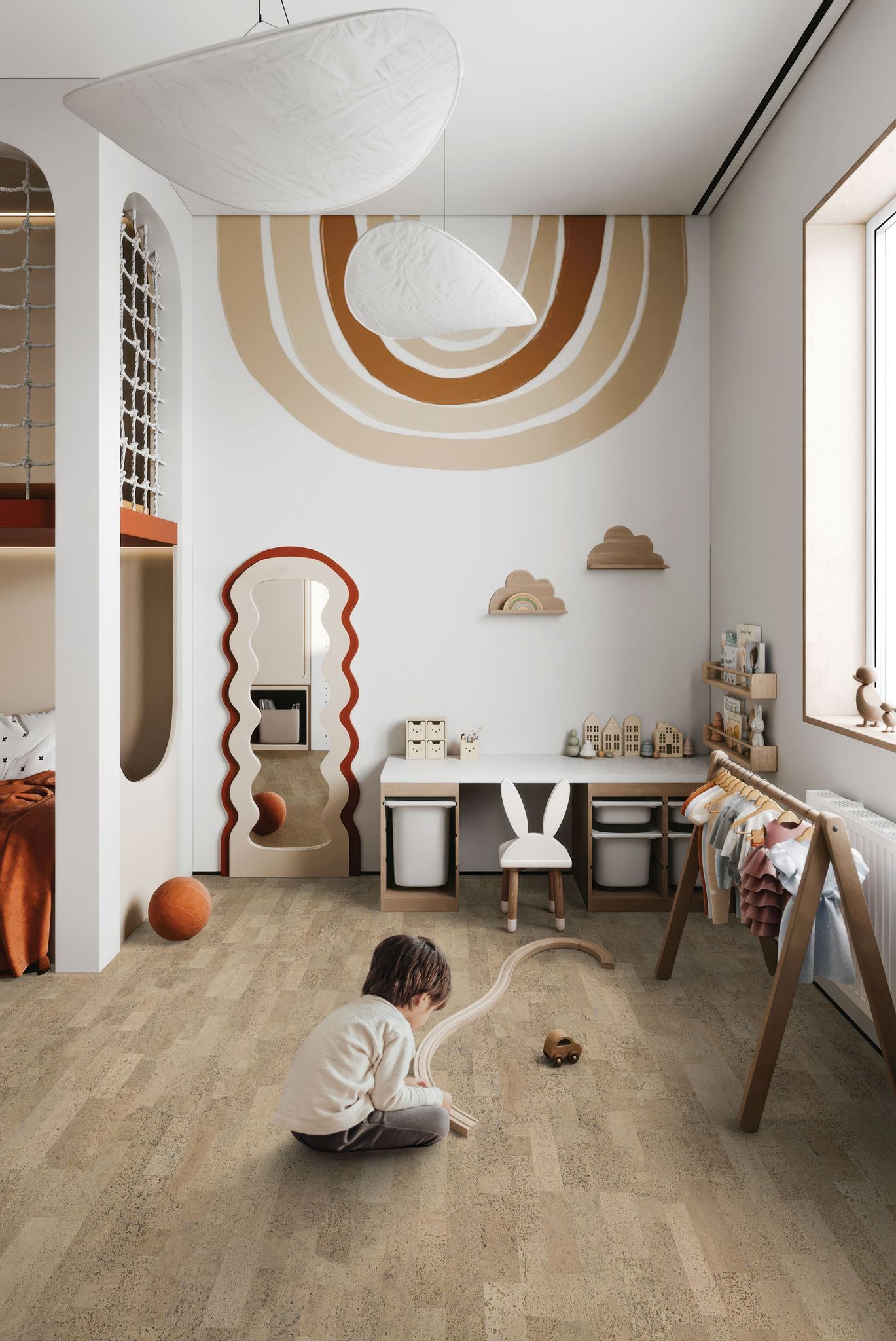 True Earth Cork Click 4 | Ren-Tile (Reinassance)