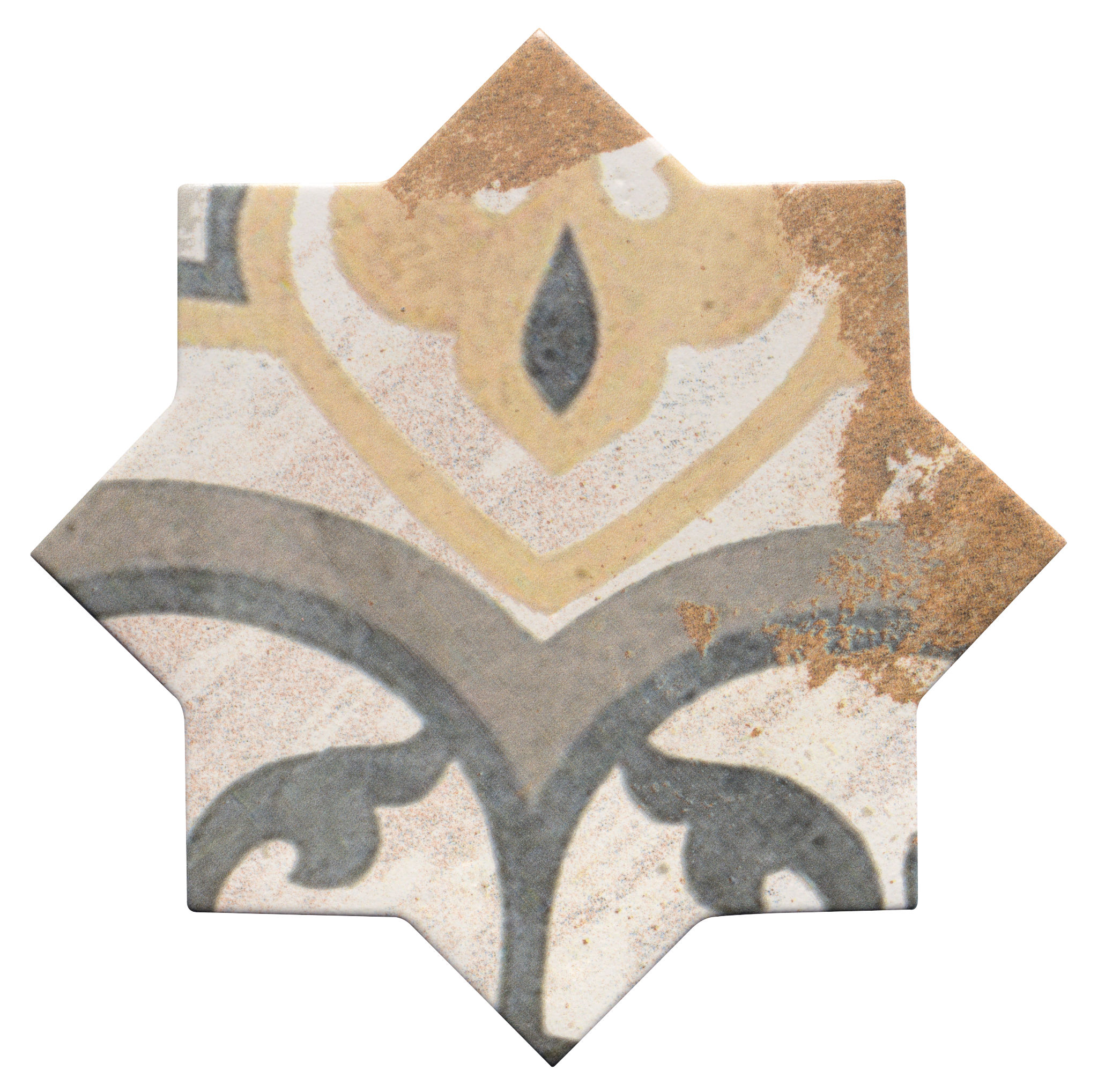Tuscany 6x6 Star Castle | Ren-Tile (Reinassance)