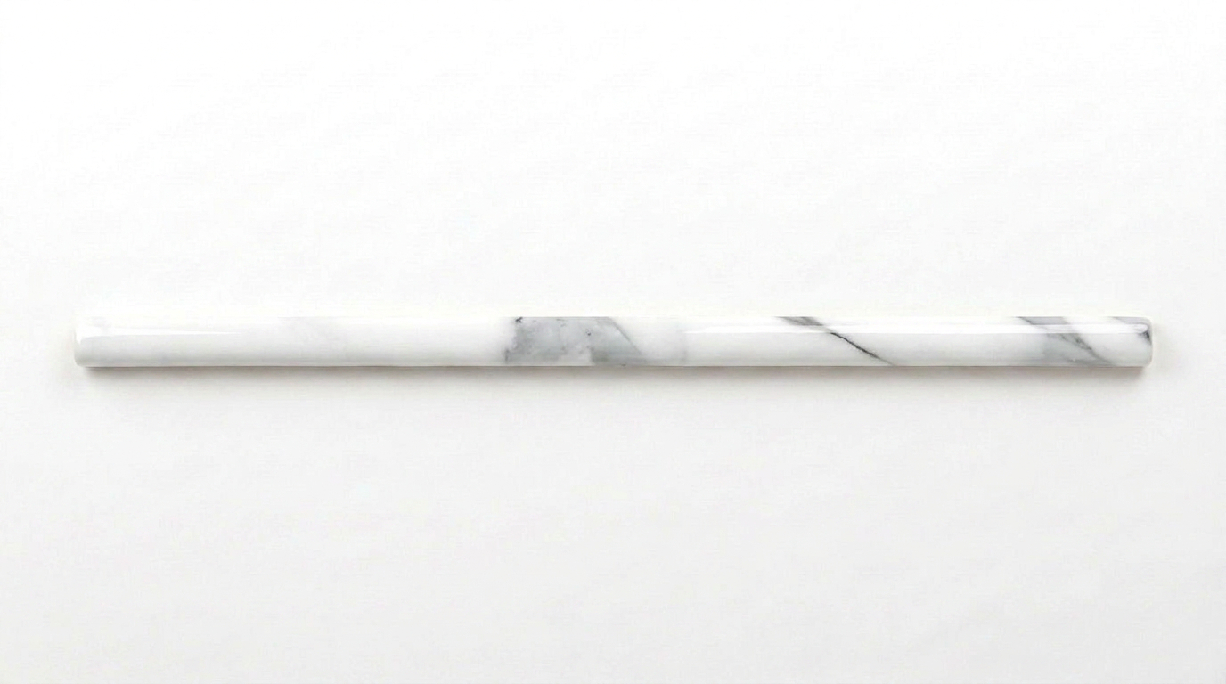 Carrara 0.39X9” Carrara Trim | Ren-Tile (Reinassance)