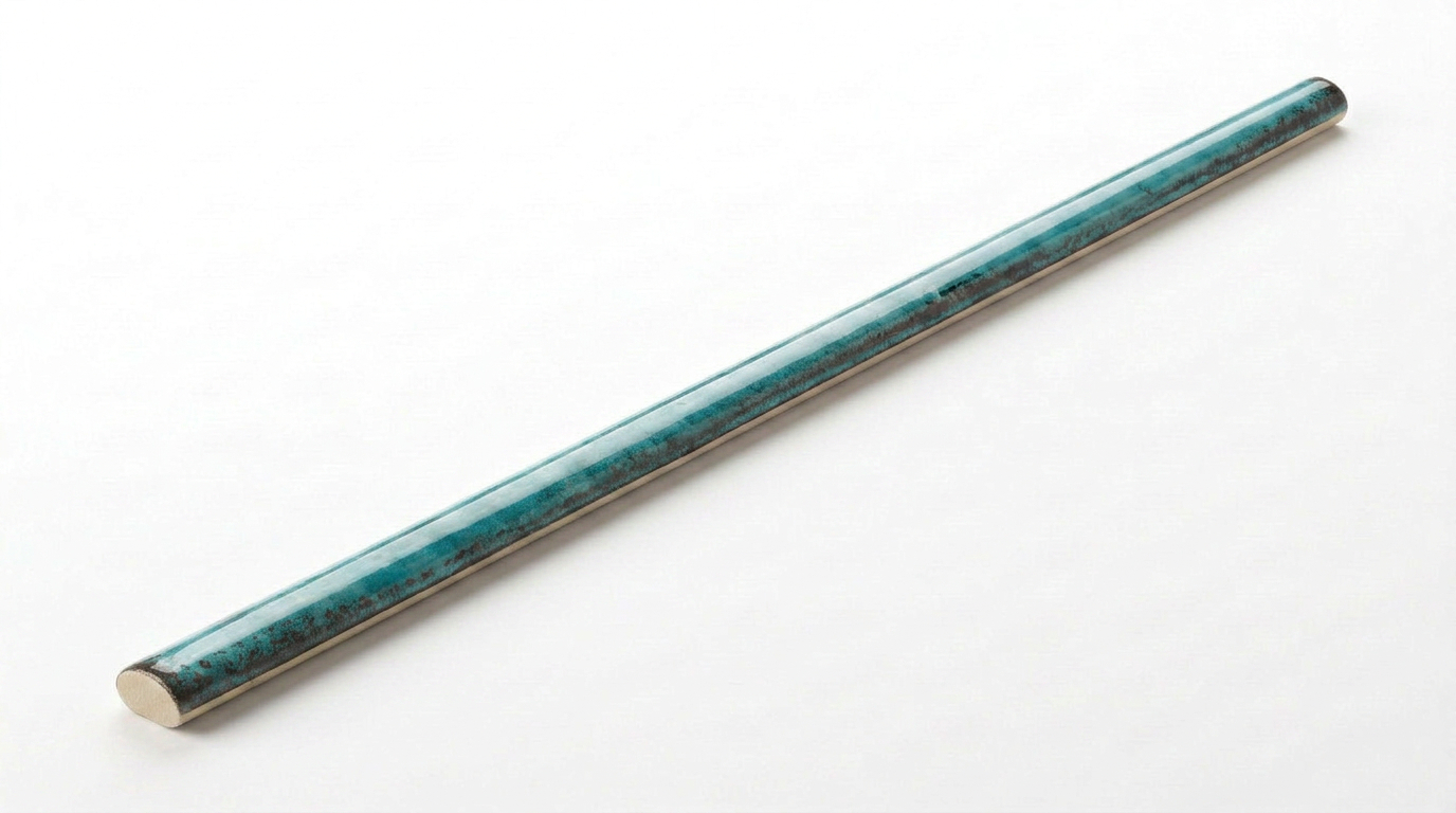 Jamaica Teal .39x9 Trim | Ren-Tile (Reinassance)